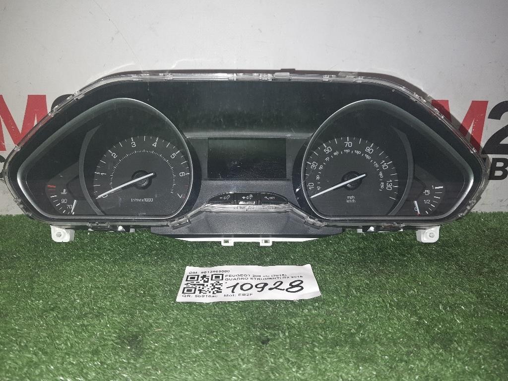 Quadro Strumenti 9813849080 Peugeot 208 I 2015