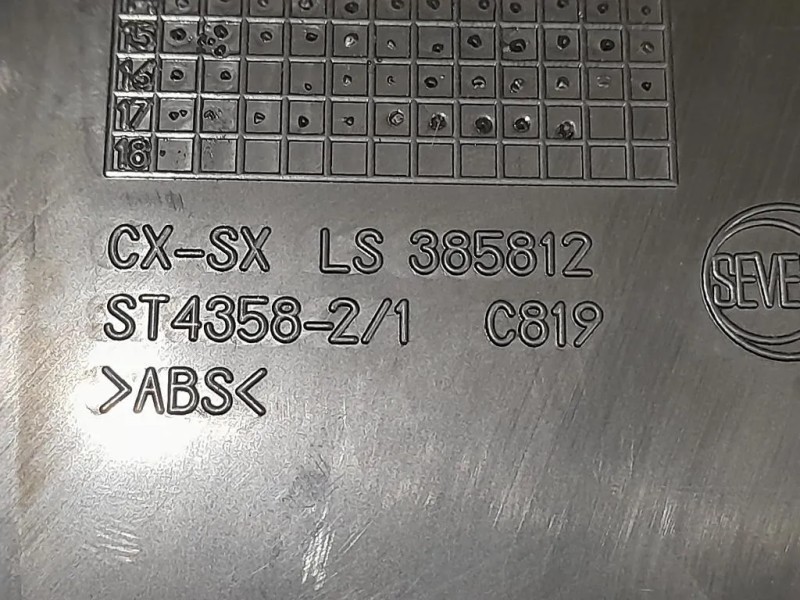 Griglia Condotto ARIA Cruscotto ANT SX LS385822 Citroen Jumper III 2014