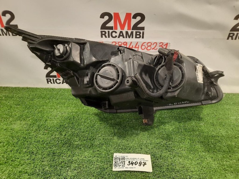 Proiettore ANT SX 1LJ009630-03 Opel Insignia A 2009