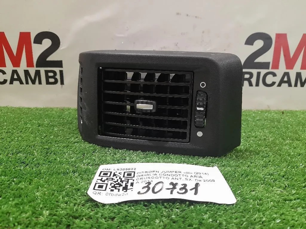 Griglia Condotto ARIA Cruscotto ANT SX LS385822 Citroen Jumper III 2014