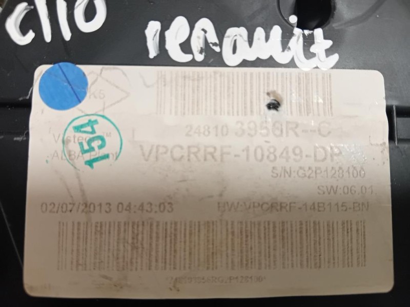 Quadro Strumenti 24810-3956R Renault CLIO IV 2013