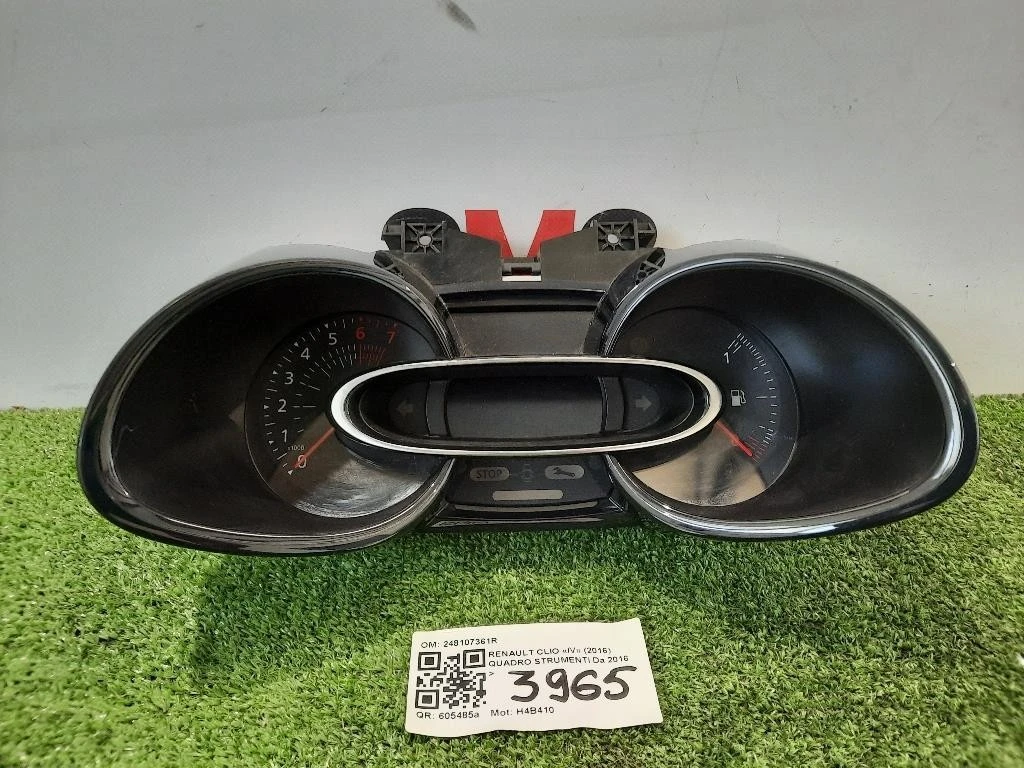 Quadro Strumenti QUADRO STRUMENTI 248107361R Renault CLIO IV 2016