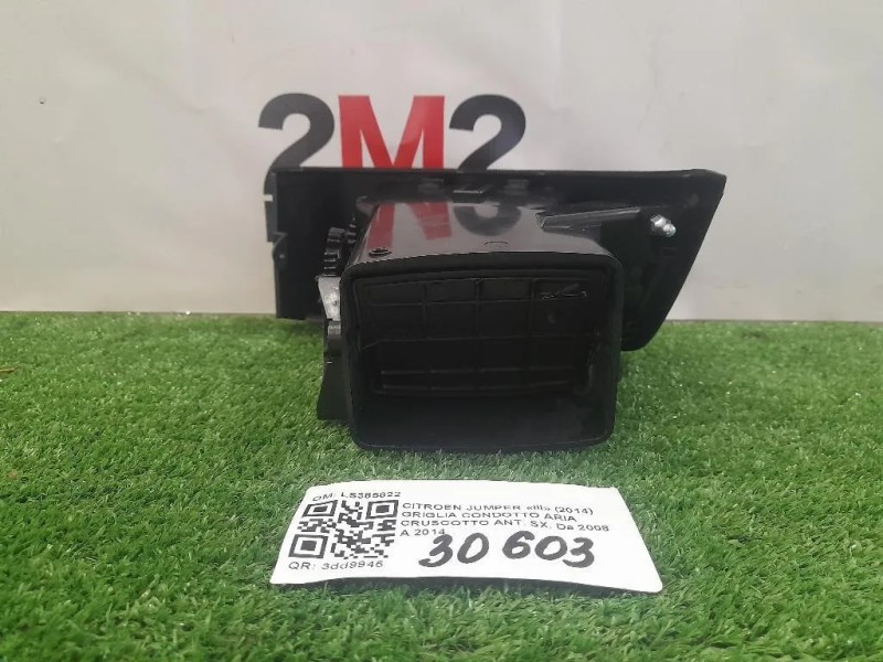Griglia Condotto ARIA Cruscotto ANT SX LS385822 Citroen Jumper III 2014