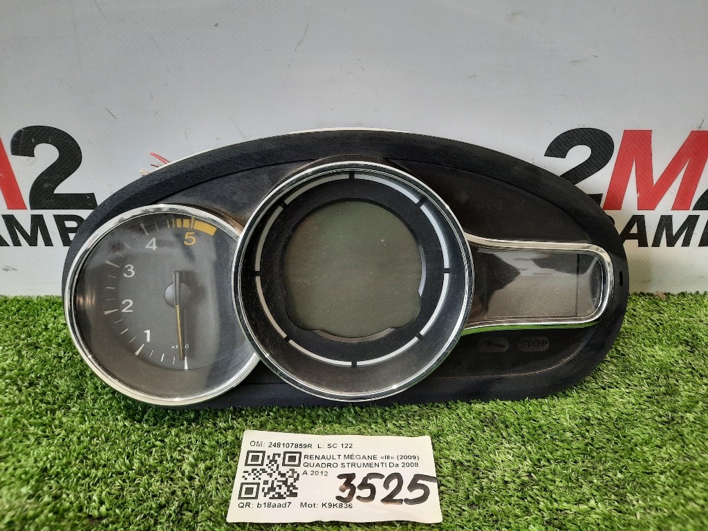 Griglia Condotto ARIA Cruscotto ANT SX 8200817791 Dacia Sandero II 2013