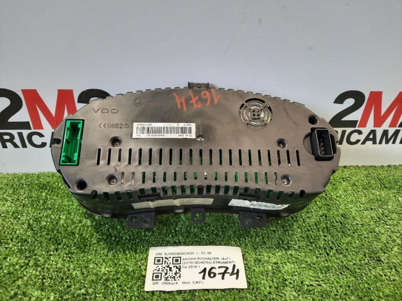 Quadro Strumenti 5J0920800CKD0 Skoda Roomster 5J7 2010