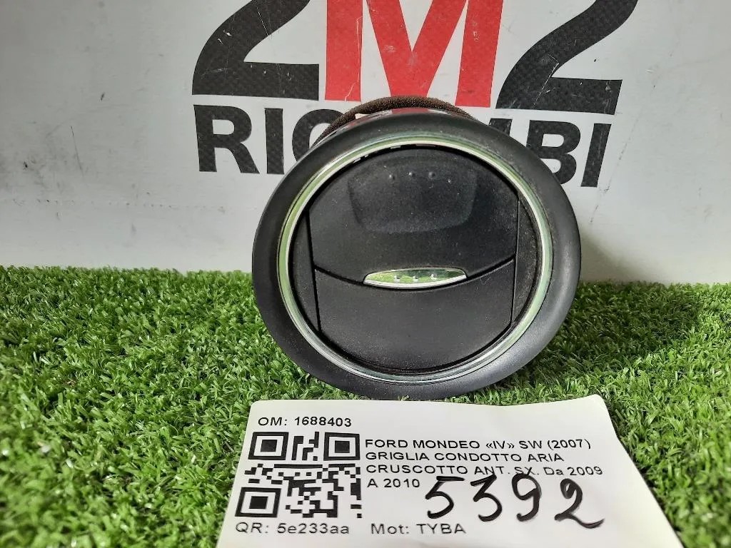 Griglia Condotto ARIA Cruscotto ANT SX 1688403 Ford Mondeo IV SW 2007