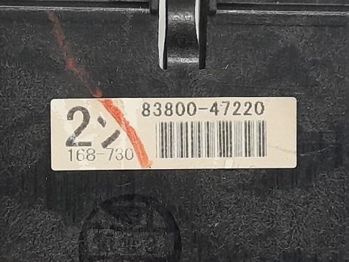 Quadro Strumenti 83800-47220 Toyota Prius II 2009