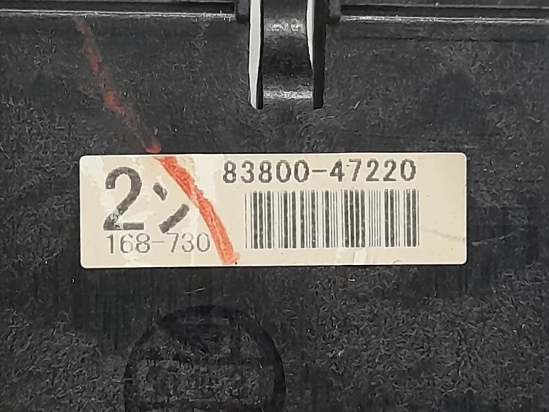 Quadro Strumenti 83800-47220 Toyota Prius II 2009