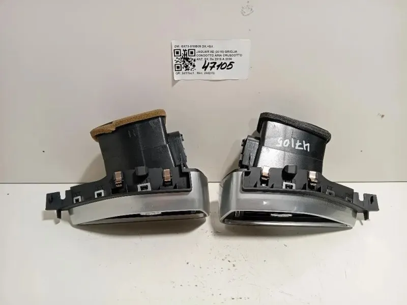 Griglia Condotto ARIA Cruscotto ANT SX GX73-018B09 DX+SX Jaguar XE 2015