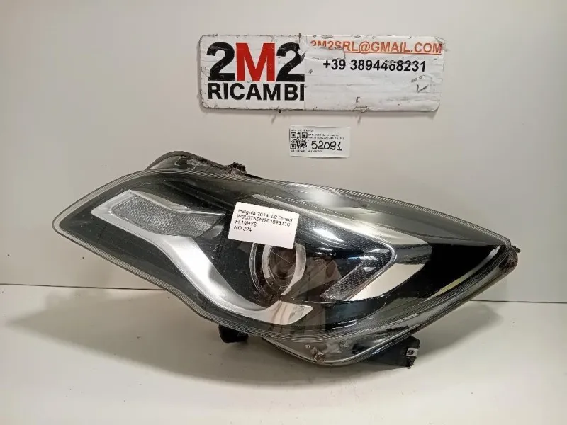 Proiettore ANT SX 1LL011165-13 Opel Insignia A 2013