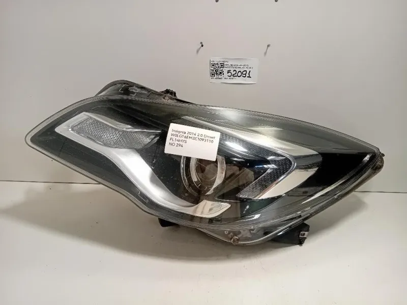 Proiettore ANT SX 1LL011165-13 Opel Insignia A 2013