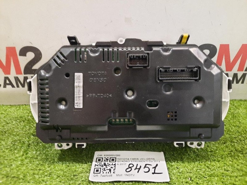 Quadro Strumenti 838000U280 Toyota Yaris IV 2014