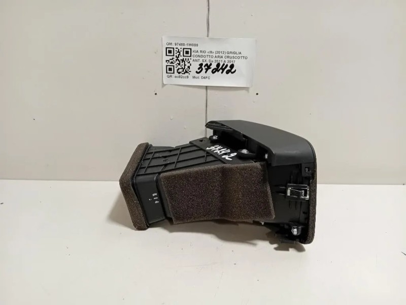 Griglia Condotto ARIA Cruscotto ANT SX 97480-1W000 Kia RIO III 2012