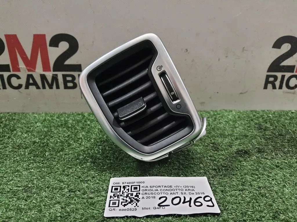 Griglia Condotto ARIA Cruscotto ANT SX 97480F1000 Kia Sportage IV 2016