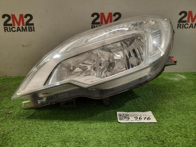 Proiettore ANT SX 13253631 Opel Meriva B 2010
