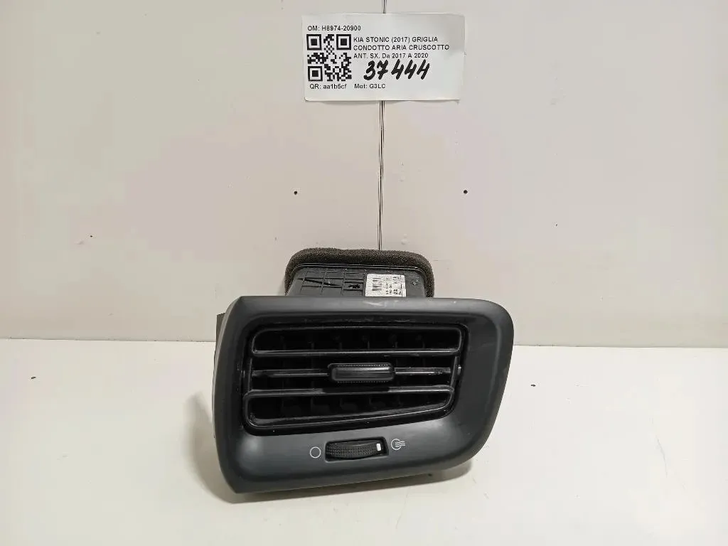 Griglia Condotto ARIA Cruscotto ANT SX H8974-20900 Kia Stonic 2017