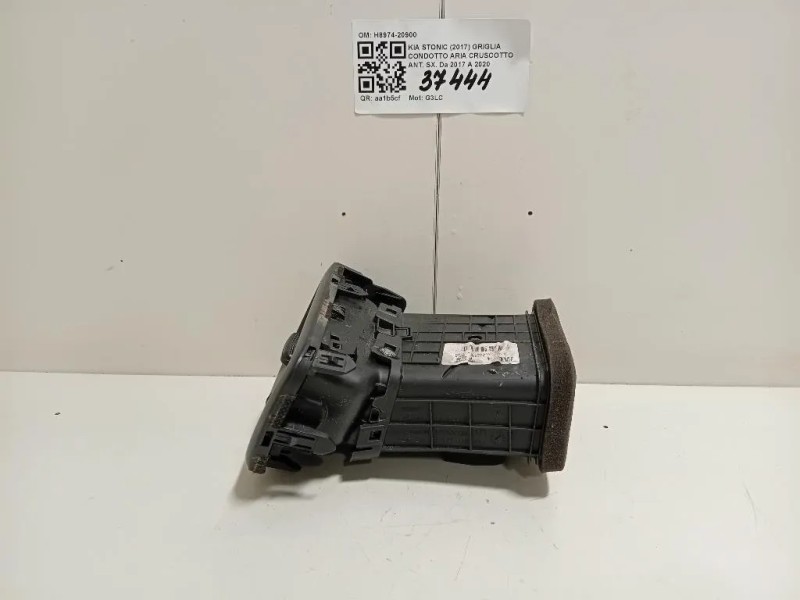 Griglia Condotto ARIA Cruscotto ANT SX H8974-20900 Kia Stonic 2017