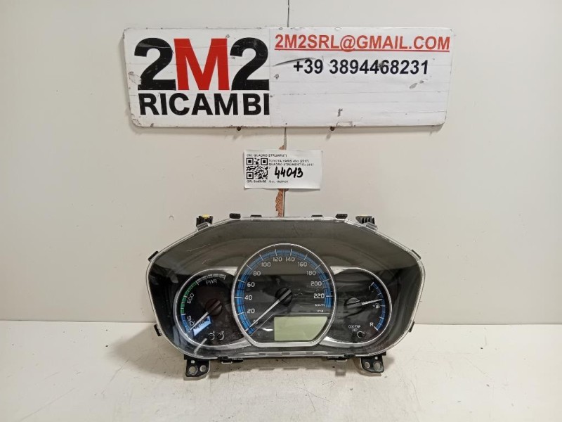 Quadro Strumenti 83800-0UC90 Toyota Yaris IV 2017