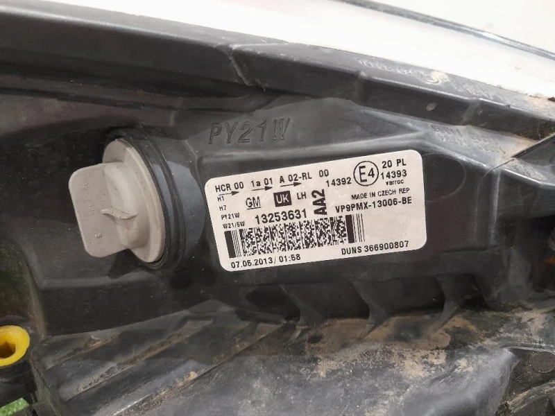 Proiettore ANT SX 13253631 Opel Meriva B 2010