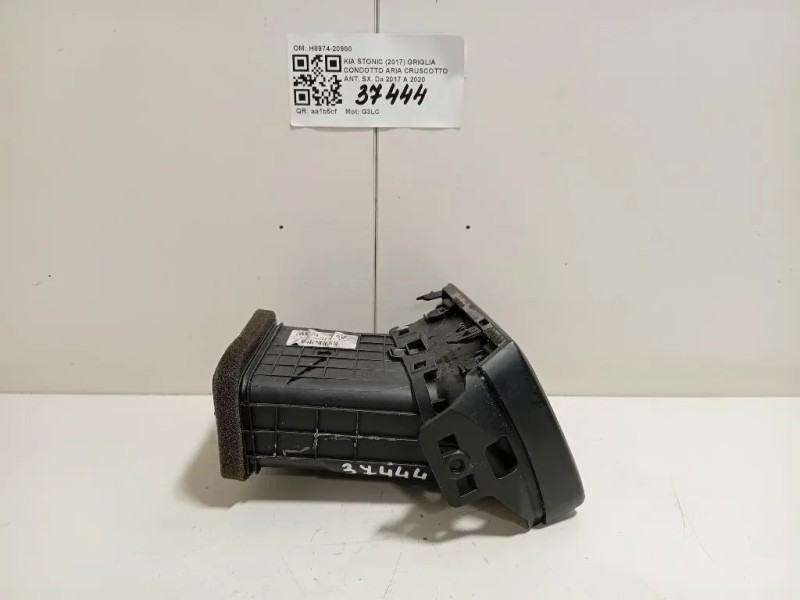 Griglia Condotto ARIA Cruscotto ANT SX H8974-20900 Kia Stonic 2017