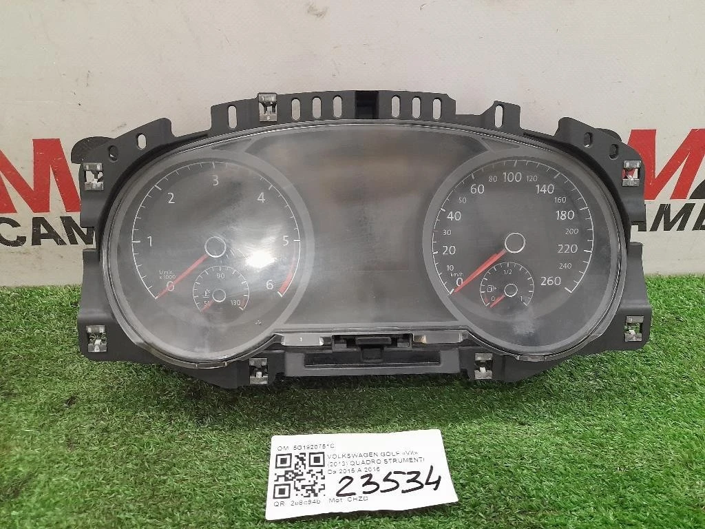 Quadro Strumenti 5G1920751C Volkswagen GOLF VII 2013