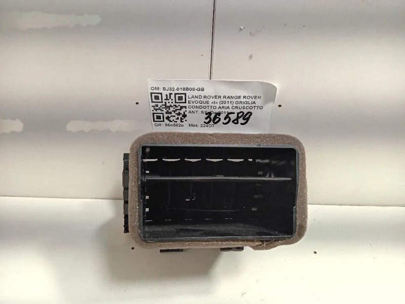 Griglia Condotto ARIA Cruscotto ANT SX BJ32-018B08-GB Land Rover Range Rover Evoque I 2011