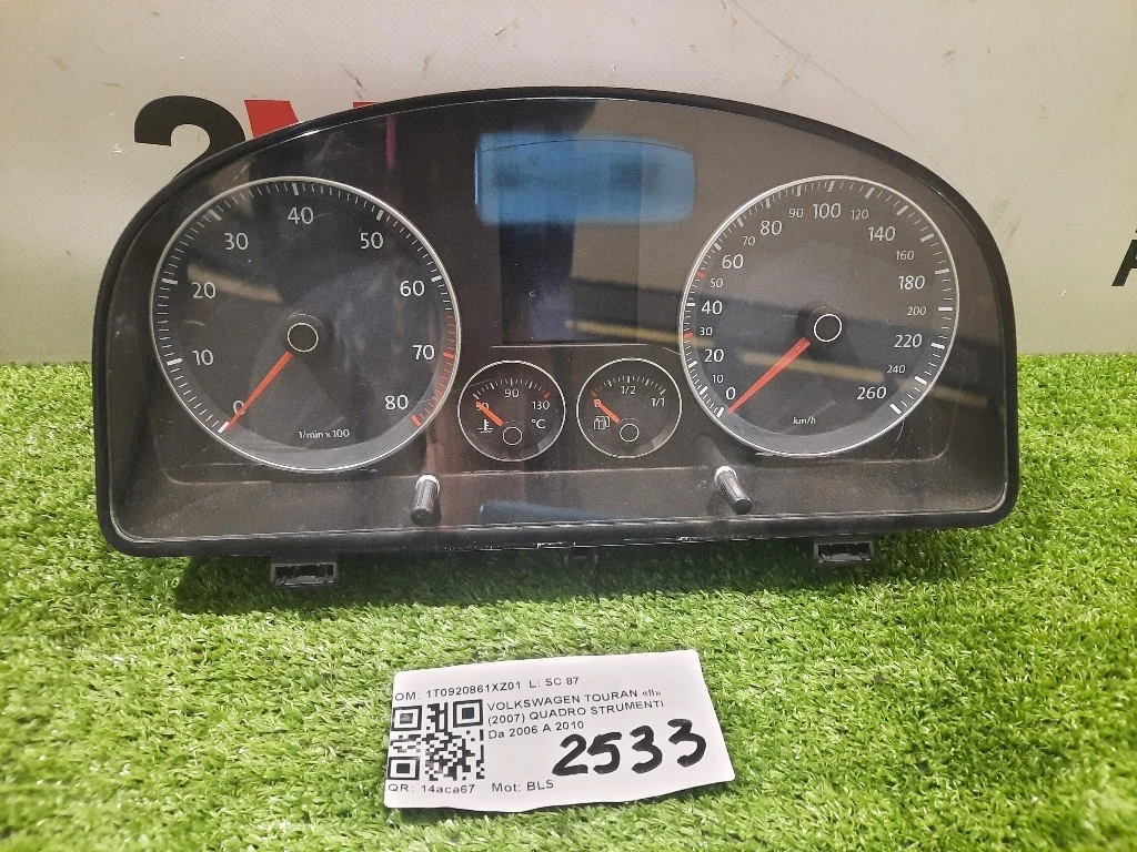 Quadro Strumenti 1T0920861XZ01 Volkswagen Touran II 2007