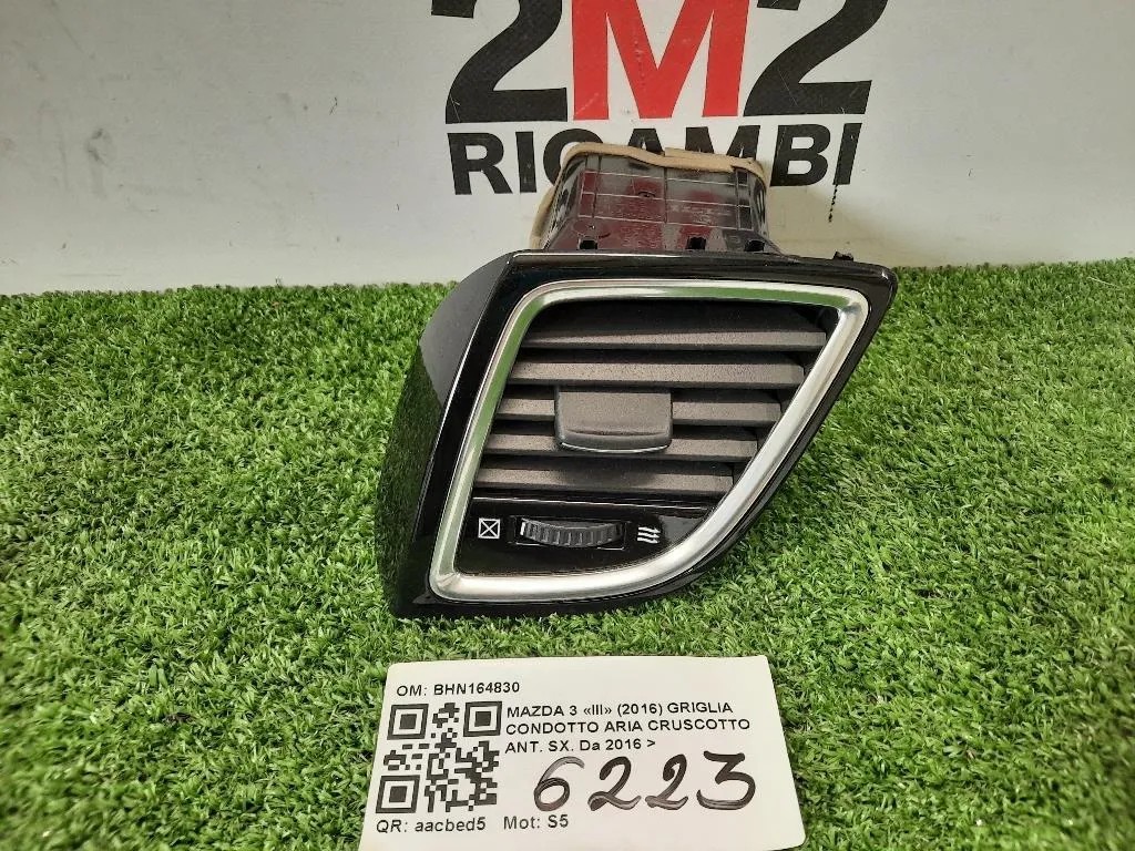 Griglia Condotto ARIA Cruscotto ANT SX BHN164830 Mazda 3 III 2016
