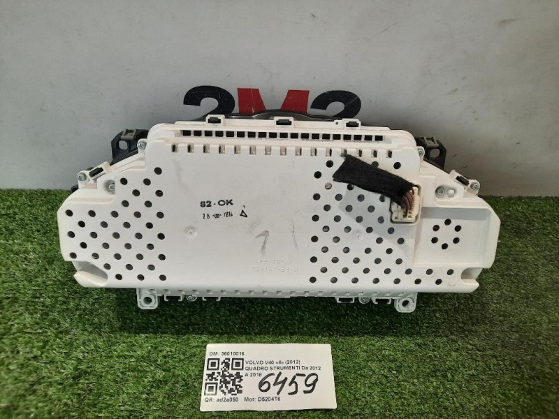 Quadro Strumenti 36010016 Volvo V40 II 2012