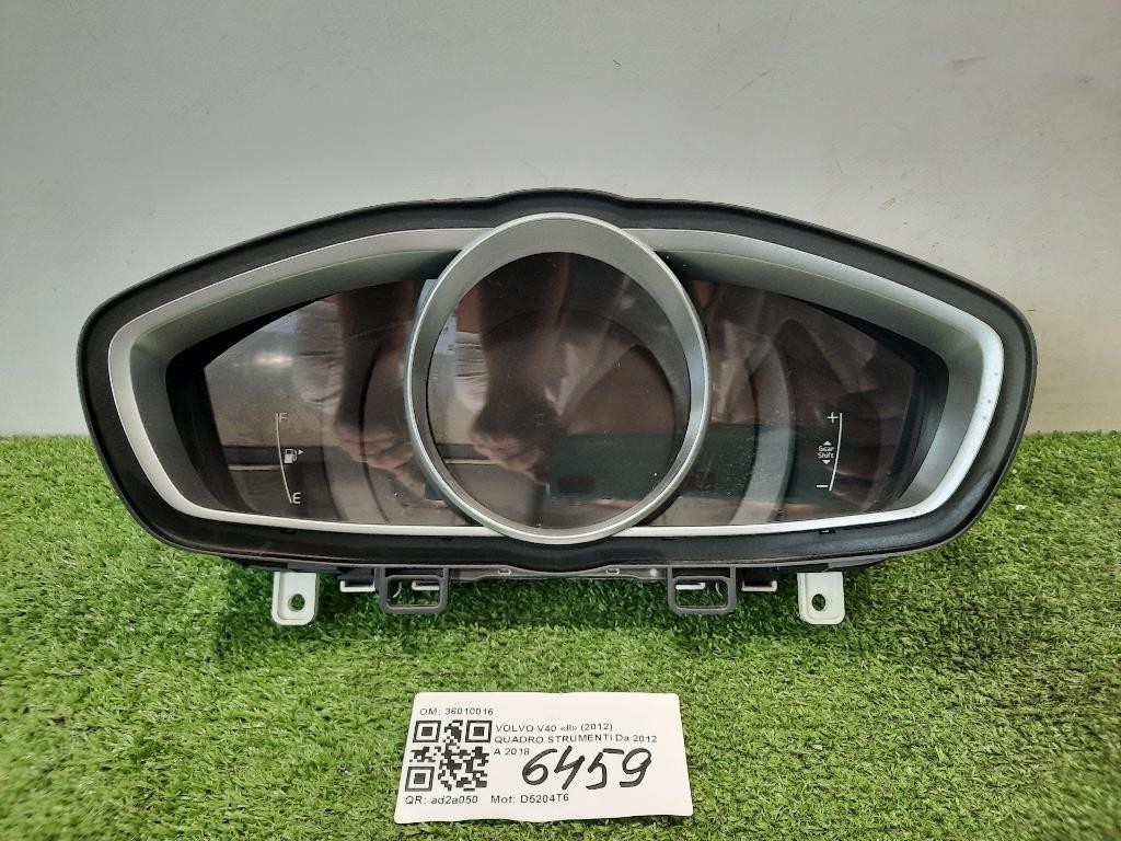 Quadro Strumenti 36010016 Volvo V40 II 2012