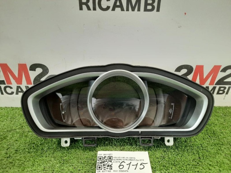 Quadro Strumenti 36011271 Volvo V40 II 2012