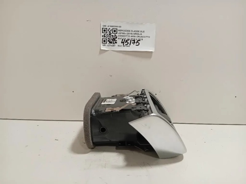 Griglia Condotto ARIA Cruscotto ANT SX A1668309100 Mercedes Classe GLE W166 2015