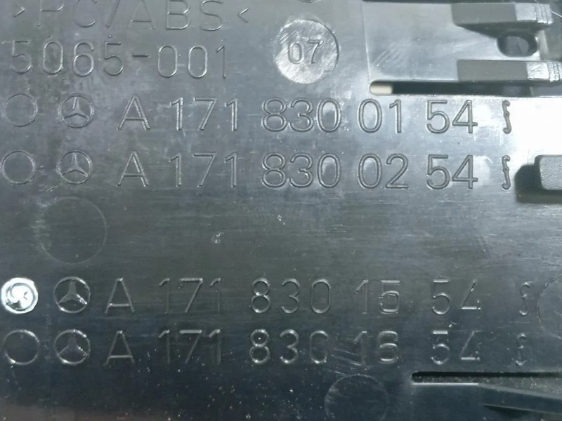 Griglia Condotto ARIA Cruscotto ANT SX A1718300154 Mercedes Classe SLK R171 2004