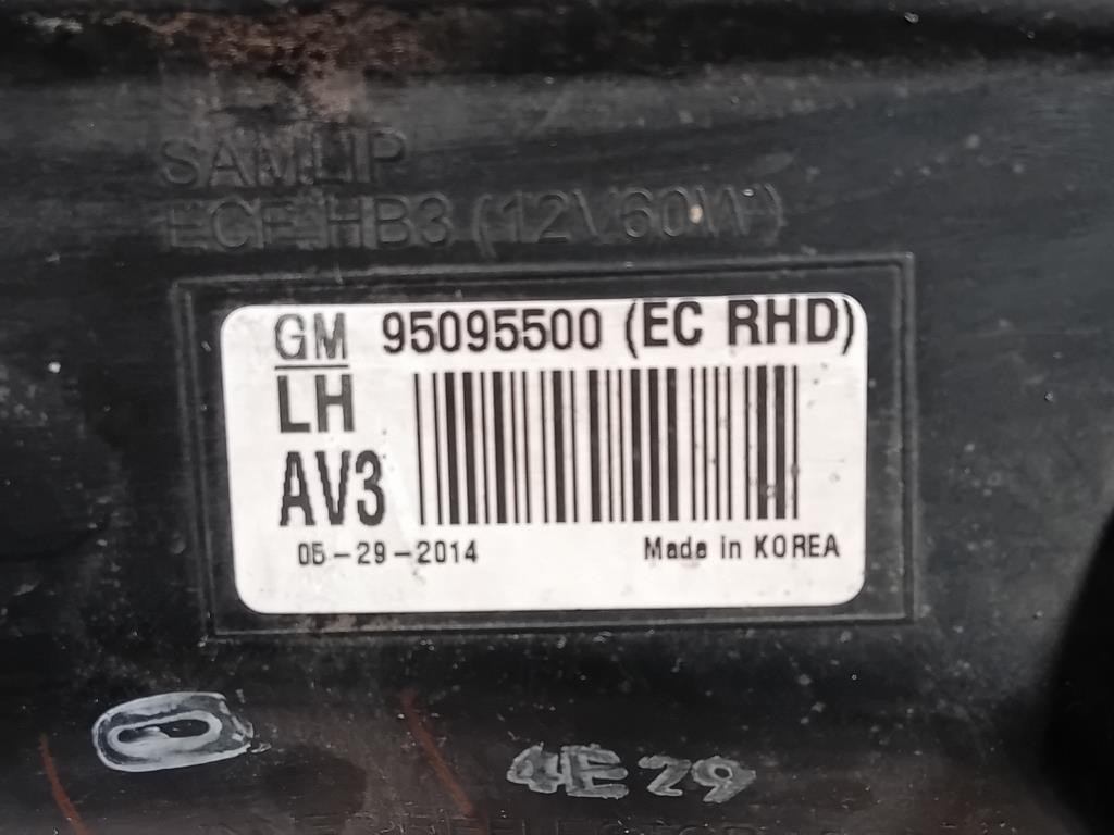 Proiettore ANT SX 95095500 Opel Mokka 2013