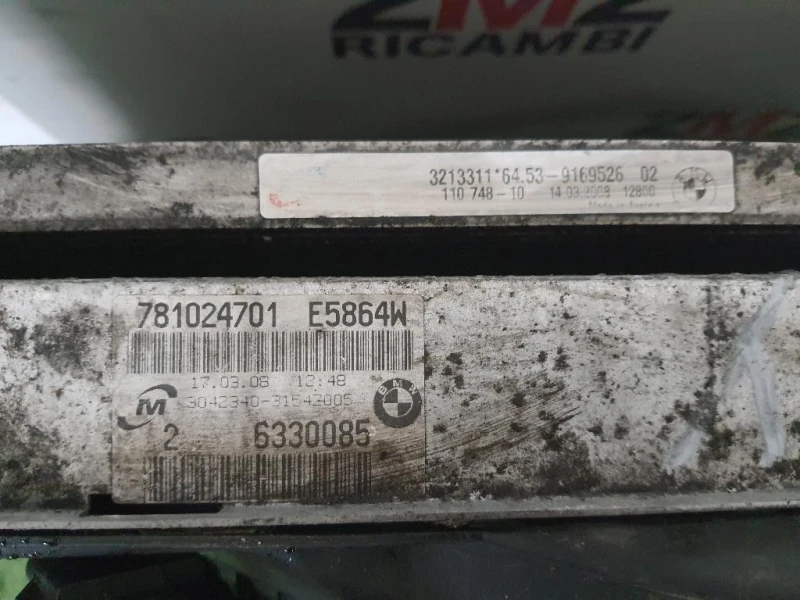 Radiatore Acqua Bmw Serie 3 E90 Berlina 2005