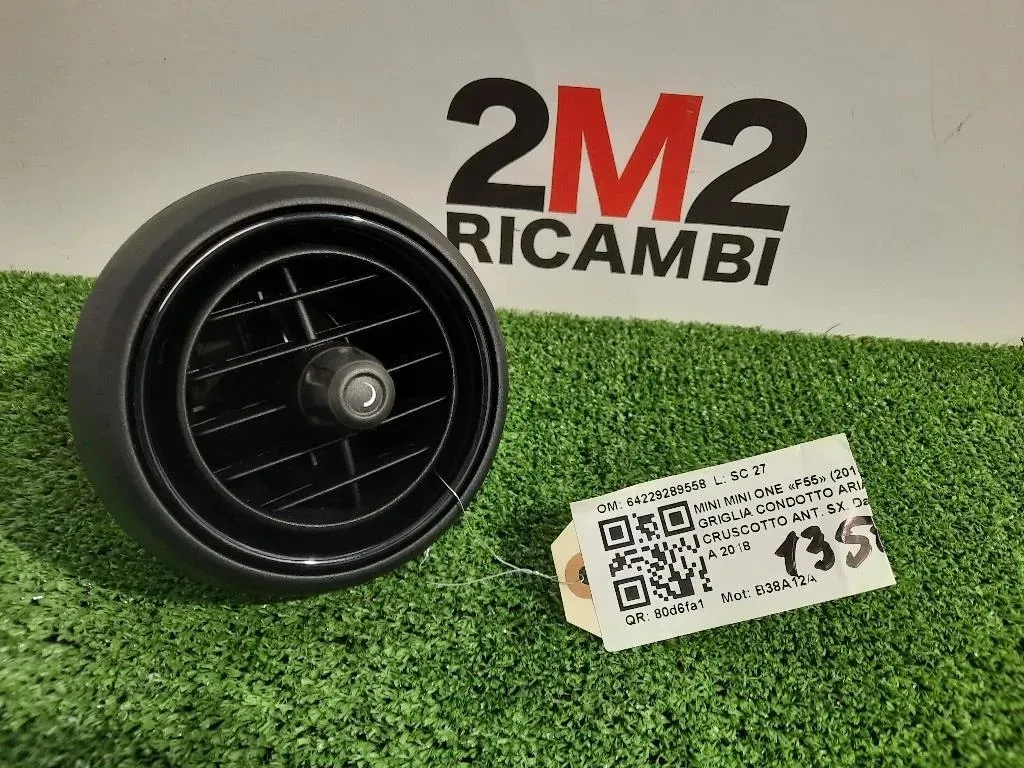 Griglia Condotto ARIA Cruscotto ANT SX 64229289558 Mini MINI ONE F55 2014