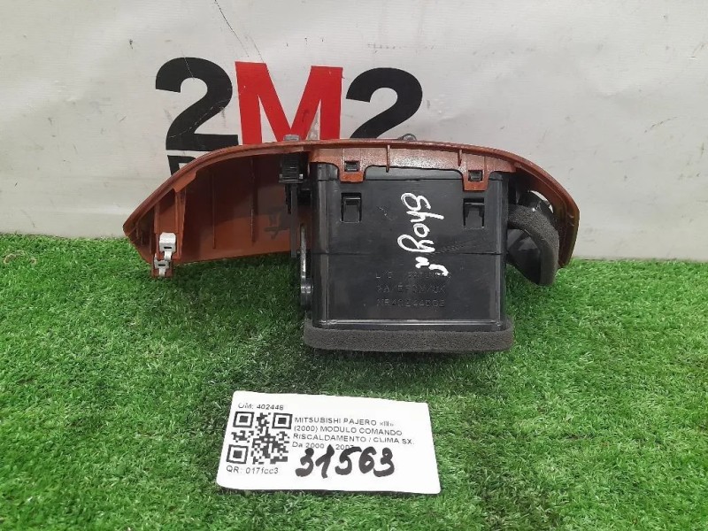 Griglia Condotto ARIA Cruscotto ANT SX 402448 Mitsubishi Pajero III 2000