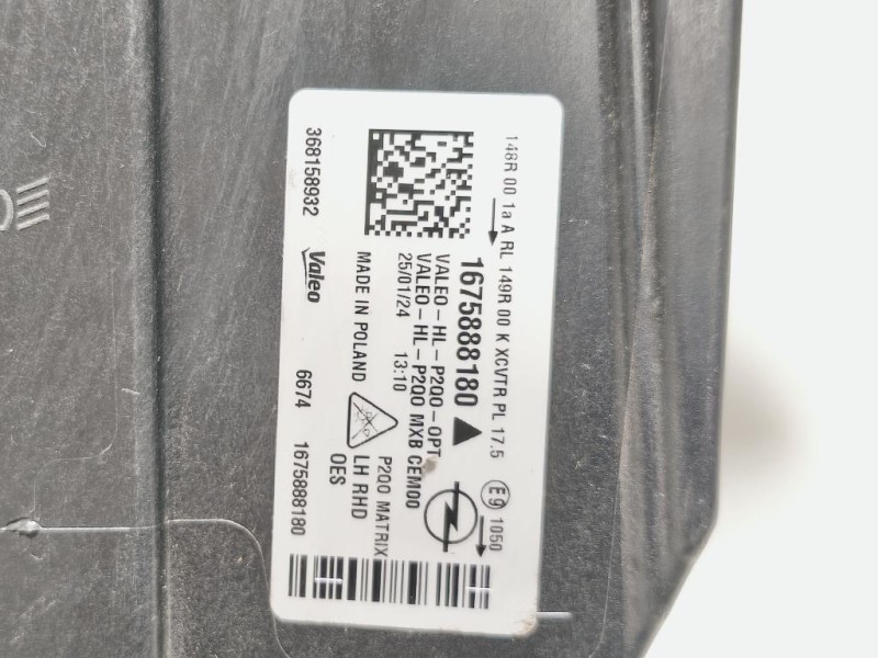 Proiettore ANT SX 1675888180 LED Opel Mokka B 2020