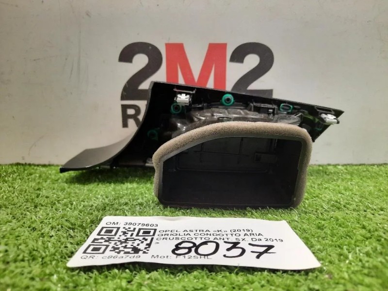 Griglia Condotto ARIA Cruscotto ANT SX 39079603 Opel Astra K 2019
