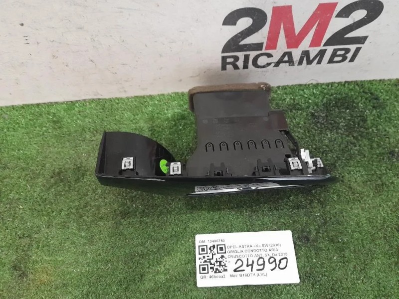 Griglia Condotto ARIA Cruscotto ANT SX 13406750 Opel Astra K SW 2016