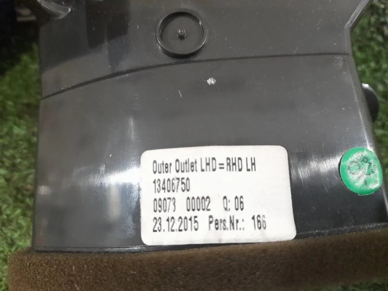 Griglia Condotto ARIA Cruscotto ANT SX 13406750 Opel Astra K SW 2016