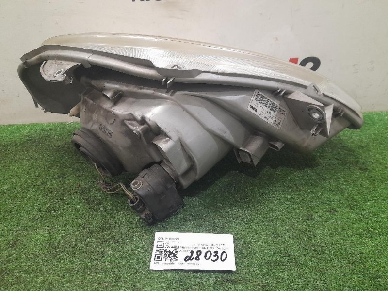 Proiettore ANT SX 91165721 Opel Vivaro A 2001
