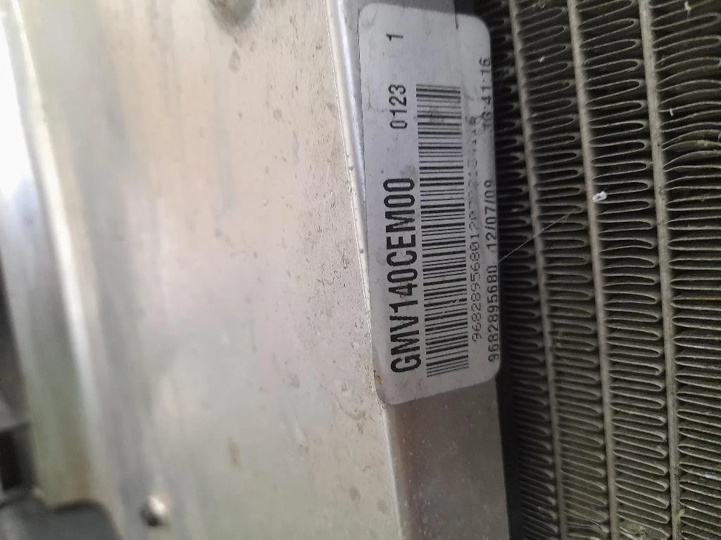 Radiatore Acqua 9687711480 Citroen C3 Picasso 2009