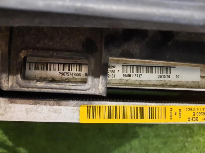 Radiatore Acqua 9675747980 Citroen Jumpy IV 2016