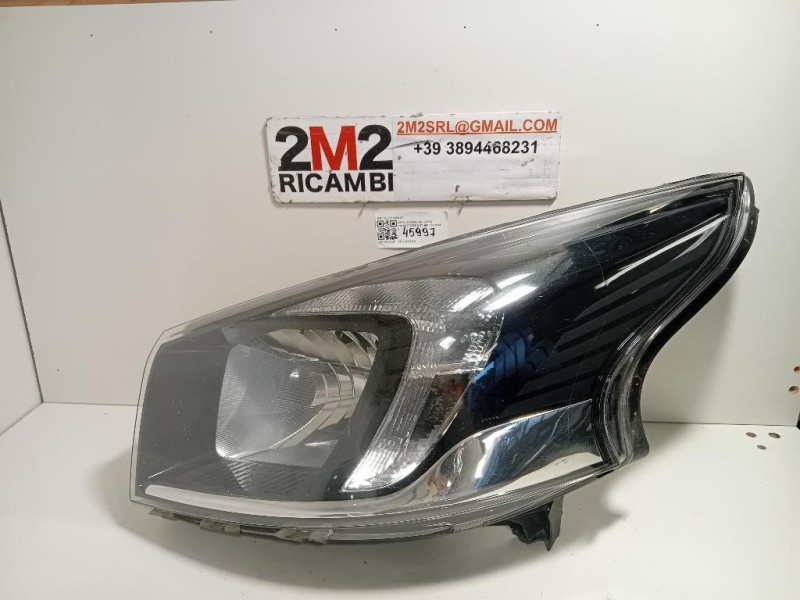 Proiettore ANT SX 011565-07 Opel Vivaro B 2015