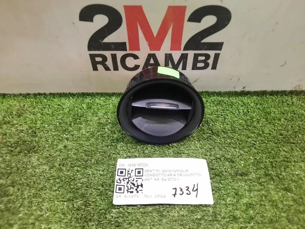 Griglia Condotto ARIA Cruscotto ANT SX 1S0819703C Seat MII 2012