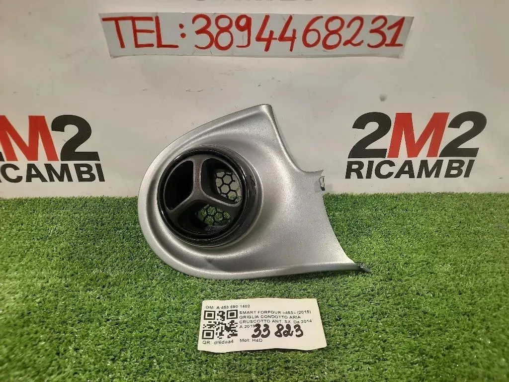 Griglia Condotto ARIA Cruscotto ANT SX A 4536801402 Smart Forfour 453 2015