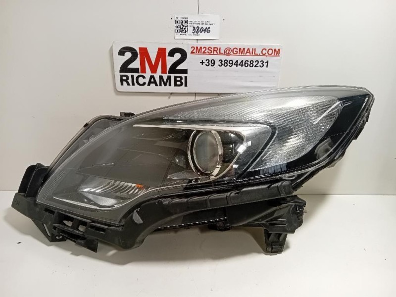 Proiettore ANT SX 13399862 Opel Zafira C 2012
