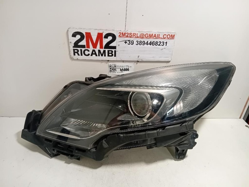 Proiettore ANT SX 13399862 Opel Zafira C 2012