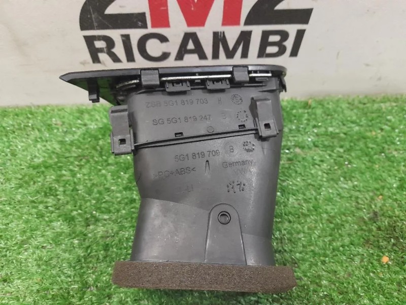 Griglia Condotto ARIA Cruscotto ANT SX 5G1819703H Volkswagen GOLF VII 2013